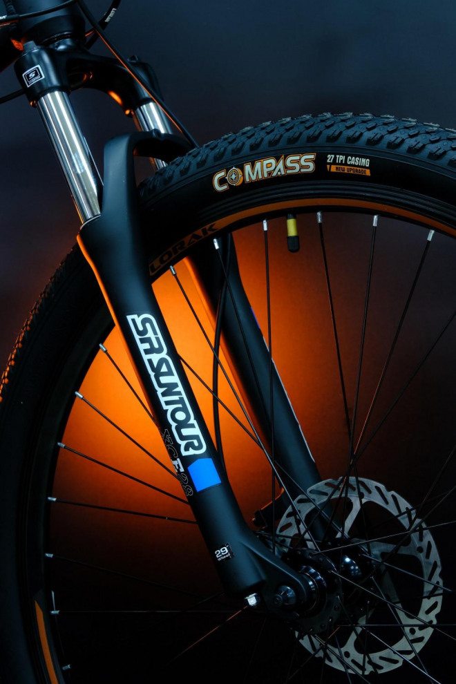 Lorak Sel 9200 Матовый Чёрный/Коричневый 19р (на раму 171-182)