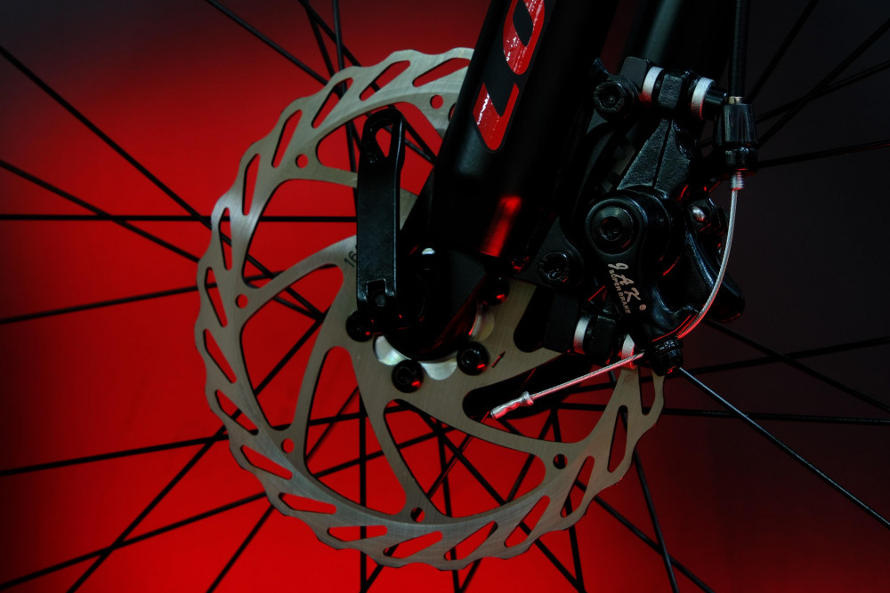 Lorak LX3 Матовый Серый/Красный рама 21 (на рост 183-190)