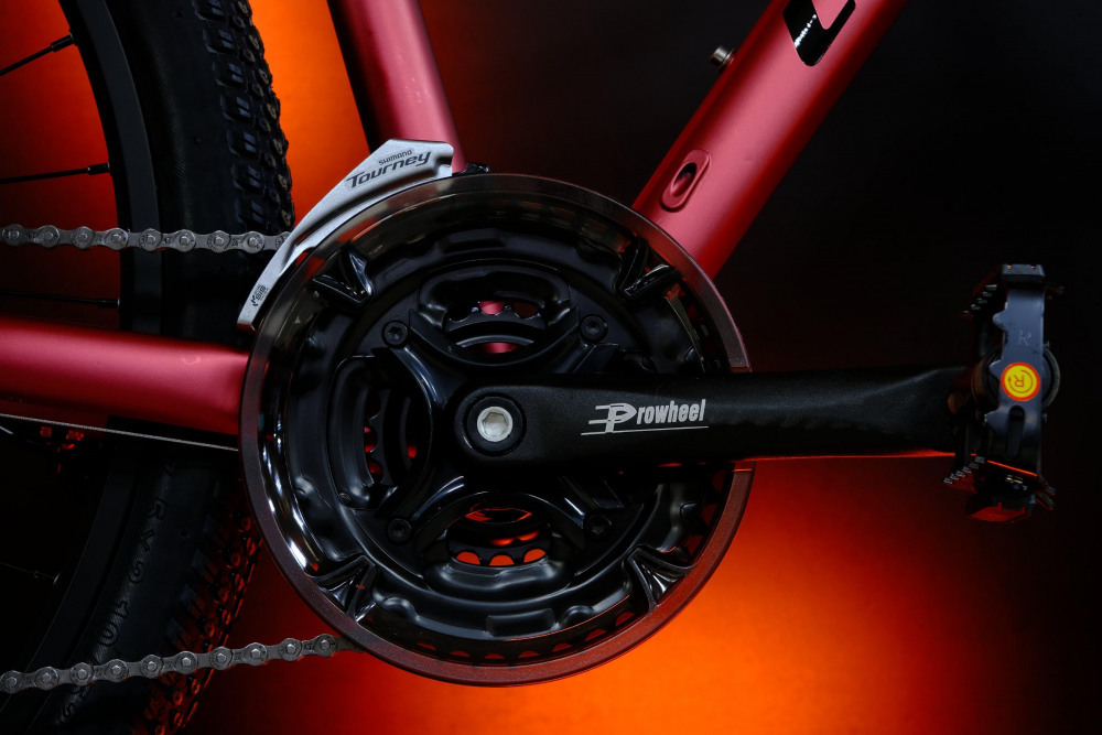 LORAK 6.0 8 sp Матовый Серый/Оранжевый 17р (на рост 155-173)